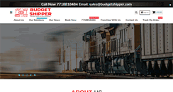 Desktop Screenshot of budgetshipper.com